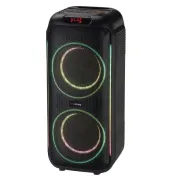 Parlante Portatil Bluetooth 5000W PMPO 2 woofers de 6,5" Eversound