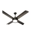 Ventilador de techo 4 palas chapa con Luz