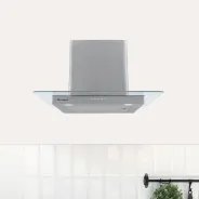 CAMPANA FLORENCIA - ACERO Y VIDRIO