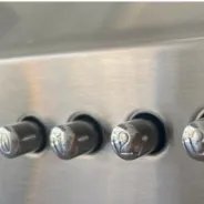 CAMPANA FLORENCIA - ACERO Y VIDRIO