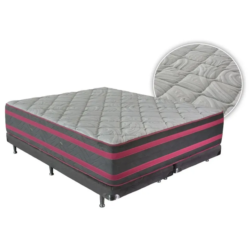 Conjunto Colchon y Somier Deseo Mod Elixir Resortes