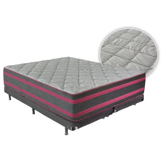 Conjunto Colchon y Somier Deseo Mod Elixir Resortes