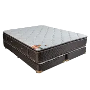 Conjunto Colchon y Somier Deseo Linea Topaz Espuma