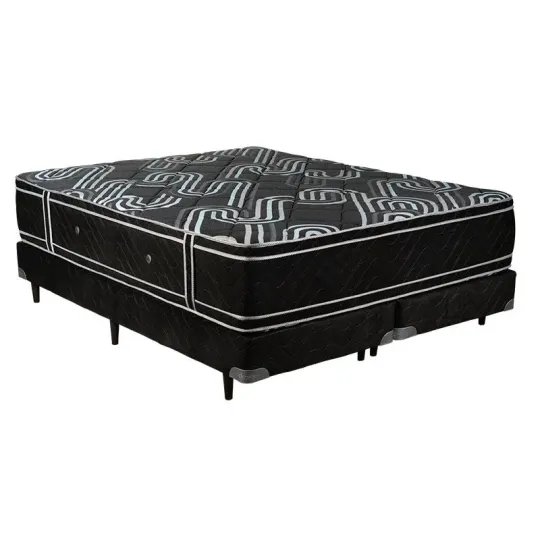 Conjunto Colchon y Somier Deseo Linea Insignia Resortes