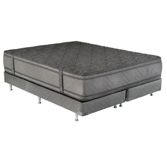 Conjunto Colchon y Somier Deseo Linea Enigma Resortes