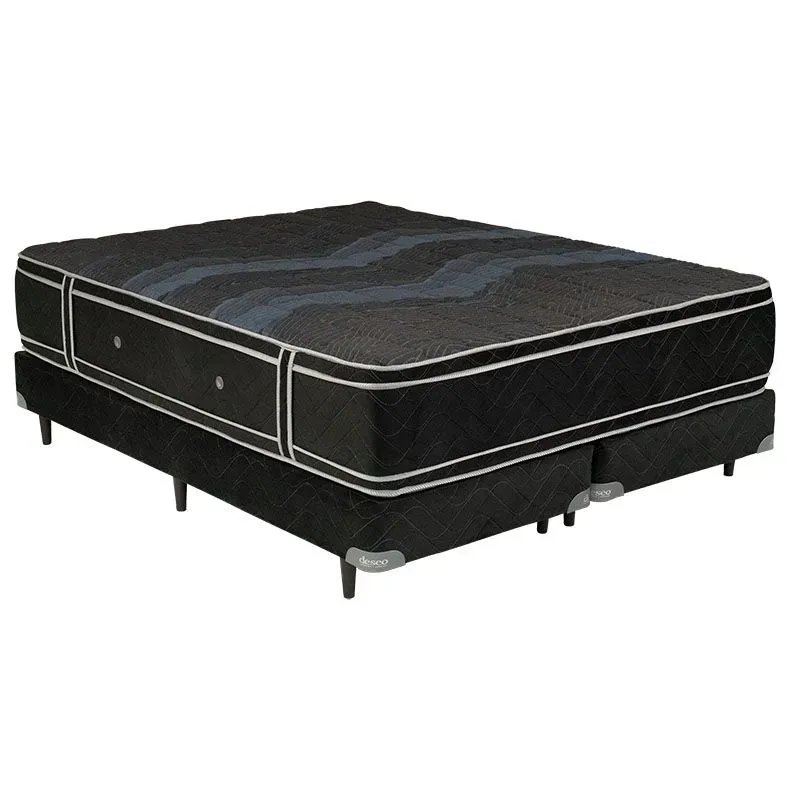 Conjunto Colchon y Somier Deseo Linea Prestige Espuma