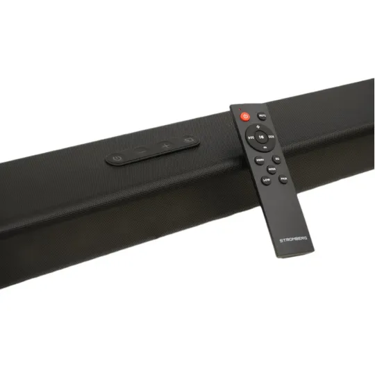 La Stromberg Anthem es una barra de sonido que combina estilo, potencia y conectividad para transformar cualquier espacio en un