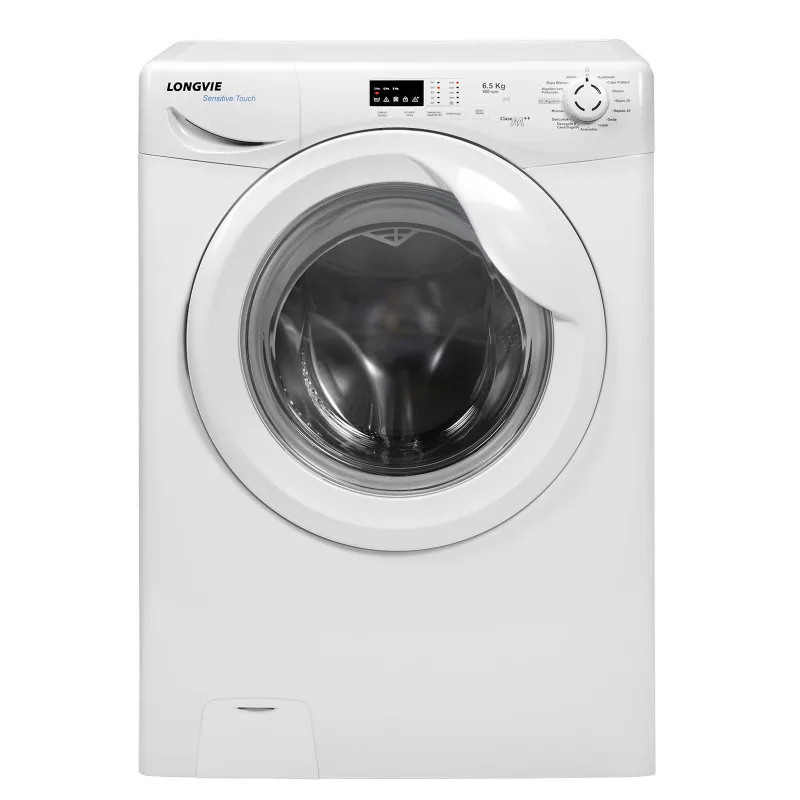 Lavarropa Longvie Carga Frontal 6.5 Kg 800 Rpm Blanco