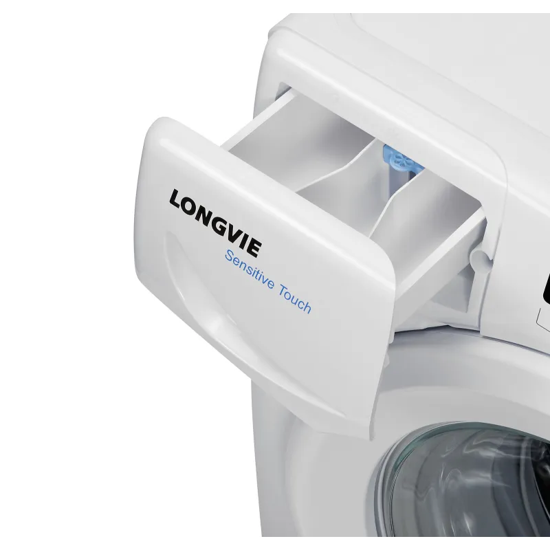 Lavarropa Longvie Carga Frontal 6.5 Kg 800 Rpm Blanco