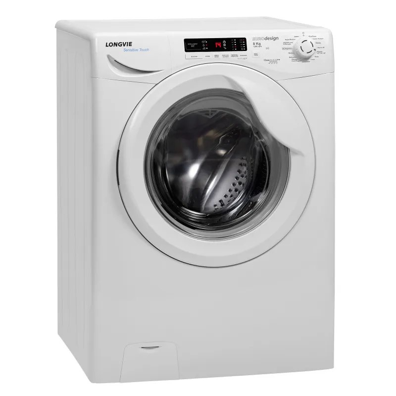 Lavarropa Longvie Carga Frontal 8 Kg 1200 Rpm Blanco