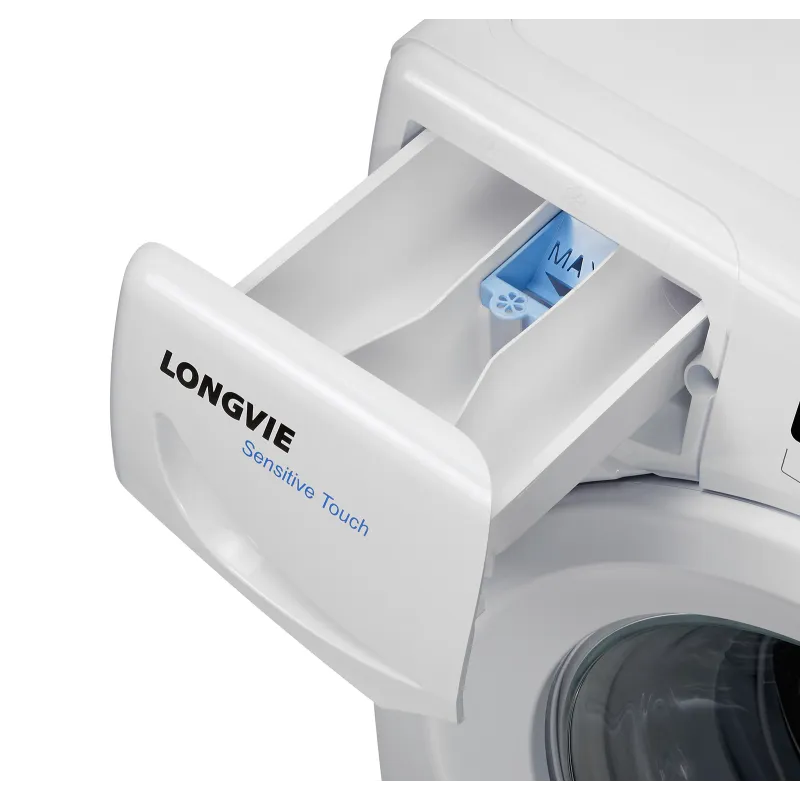 Lavarropa Longvie Carga Frontal 8 Kg 1200 Rpm Blanco