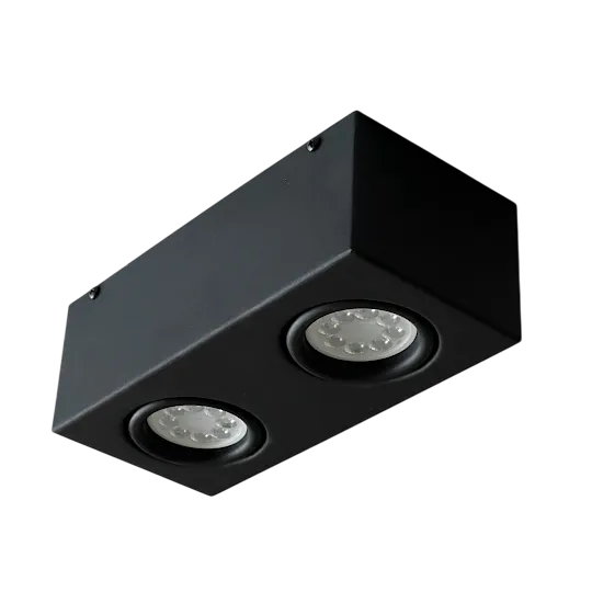 APLIQUE TECHO FABRILUM 4202 2 LUCES MOVILES