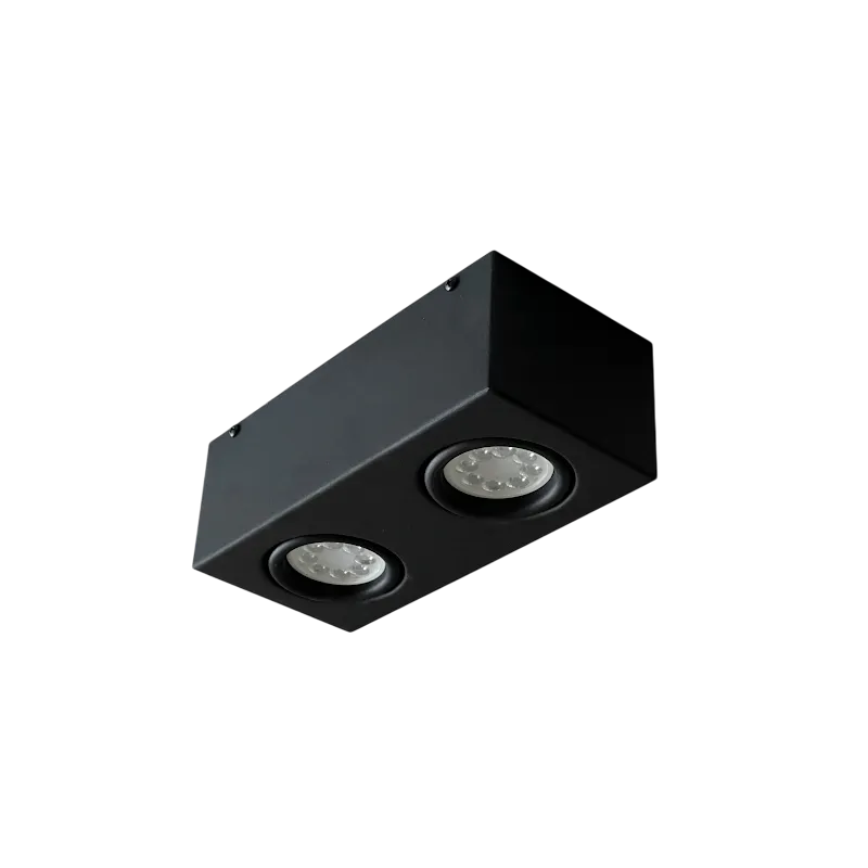 APLIQUE TECHO FABRILUM 4202 2 LUCES MOVILES