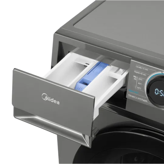 Lavarropa Midea 6 Kg 1000 Rpm Titanio