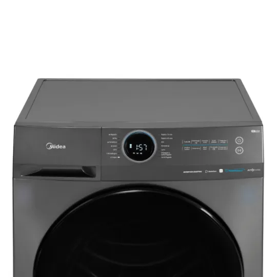 Lavarropa Midea Wifi 8 Kg 1400 Rpm Titanio
