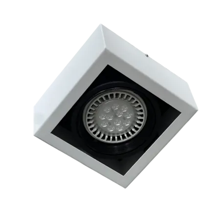 APLIQUE CARDÁNICO FABRILUM 4401 1 LUZ AR111 BLANCO