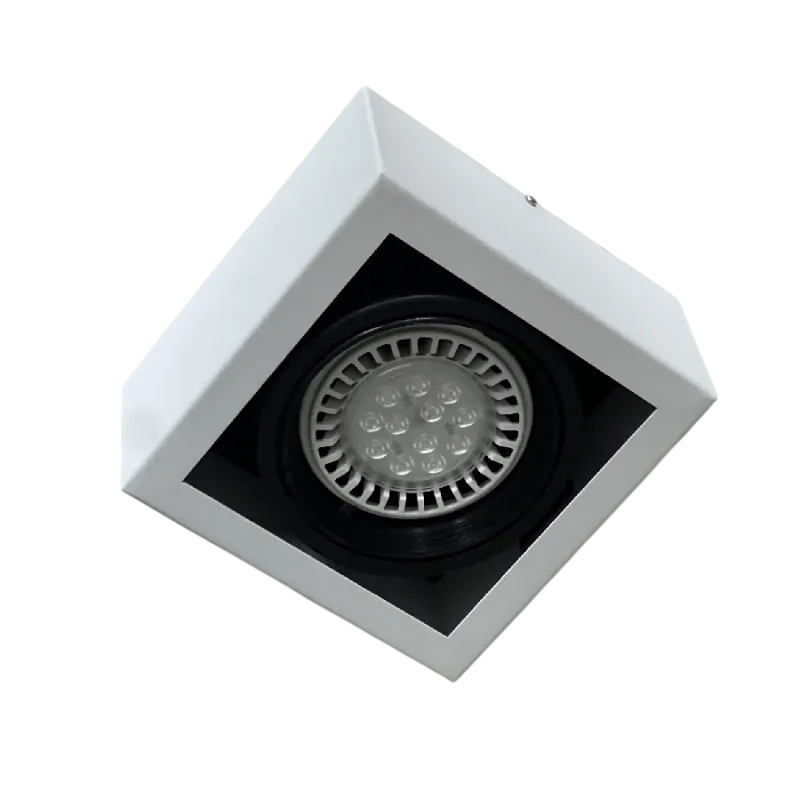 APLIQUE CARDÁNICO FABRILUM 4401 1 LUZ AR111 BLANCO