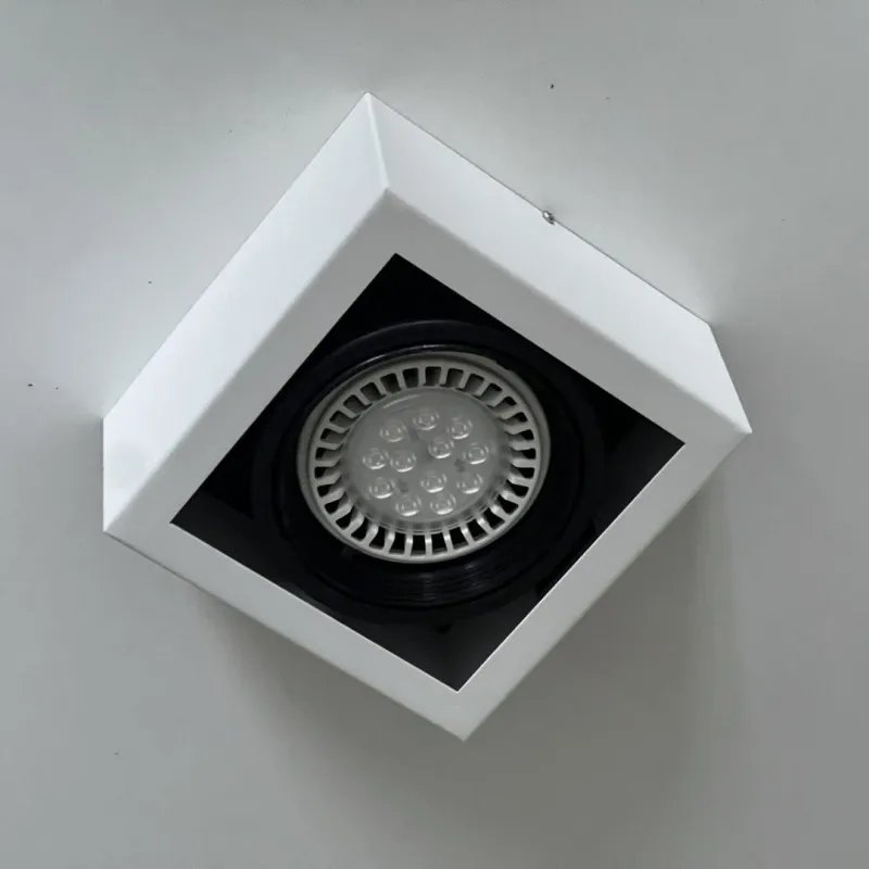 APLIQUE CARDÁNICO FABRILUM 4401 1 LUZ AR111 BLANCO