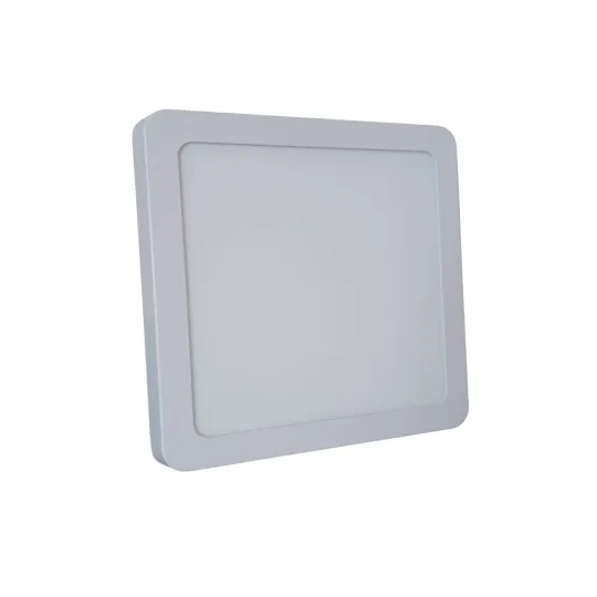 PLAFON LED 12W AVC APLICAR CUADRADO FRIO BLANCO