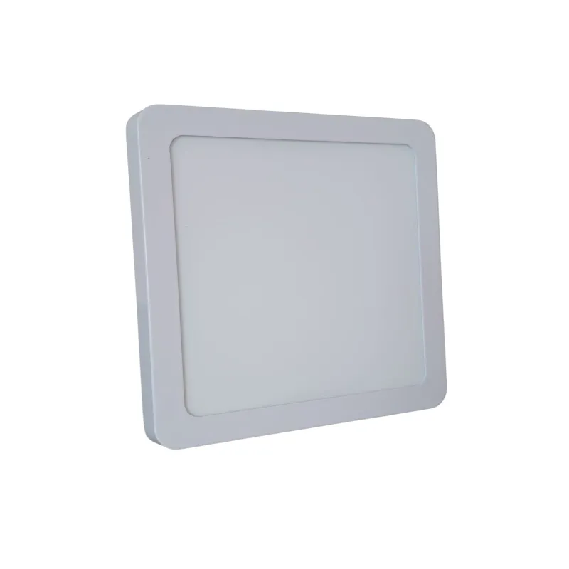 PLAFON LED 12W AVC APLICAR CUADRADO FRIO BLANCO