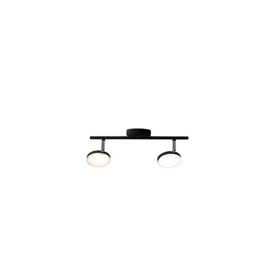 APLIQUE ROCKET II 180 ILUMINACION NEGRO