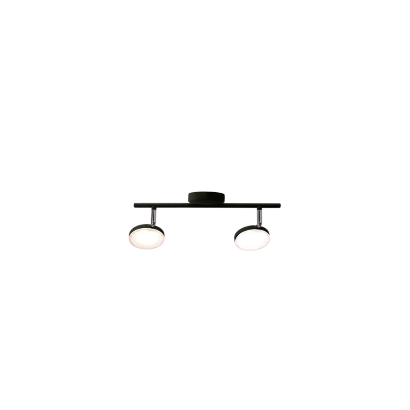 APLIQUE ROCKET II 180 ILUMINACION NEGRO