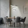 COLGANTE LED 3 AROS ILLUM NEGRO