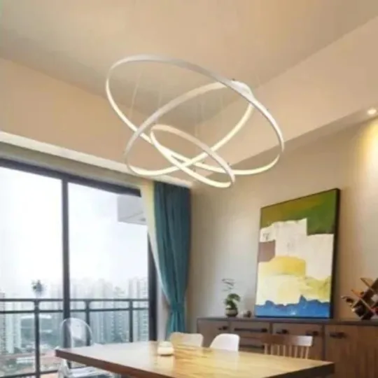 COLGANTE LED 3 AROS ILLUM BLANCO
