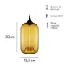 COLGANTE TOMLIN 180 ILUMINACION