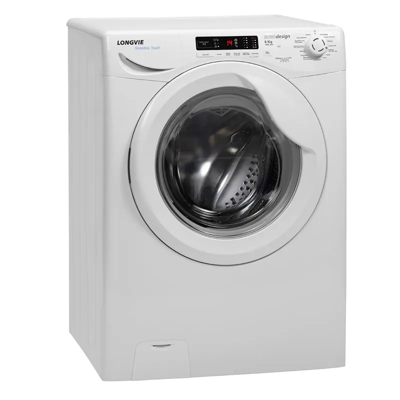 Lavarropa Longvie Carga Frontal 8 Kg 1000 Rpm Blanco