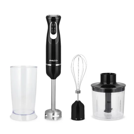 Mixer Philco 600W 4 en 1 Negro