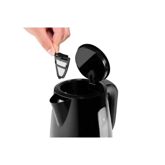 Pava Eléctrica Atma con Regulador de Temperatura 1.7 lt Negra