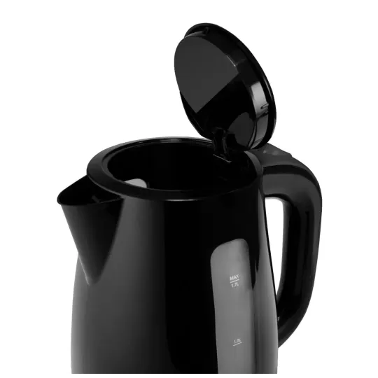 Pava Eléctrica Atma con Regulador de Temperatura 1.7 lt Negra