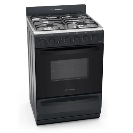 COCINA ORMAY TEMPO NEGRA MULTIGAS