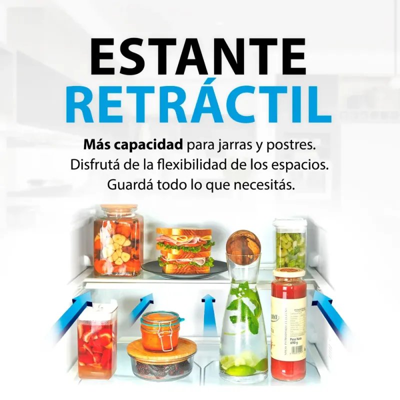 HELADERA KOHINOOR DIGITAL 409 LITROS NO FROST