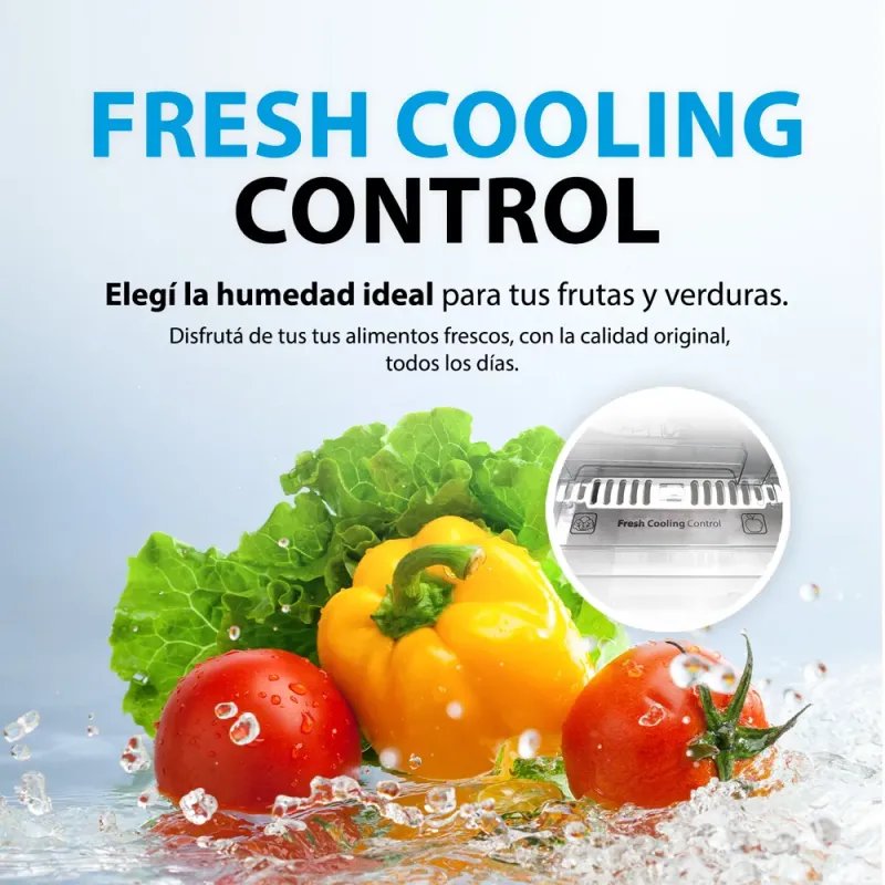 HELADERA KOHINOOR DIGITAL 409 LITROS NO FROST