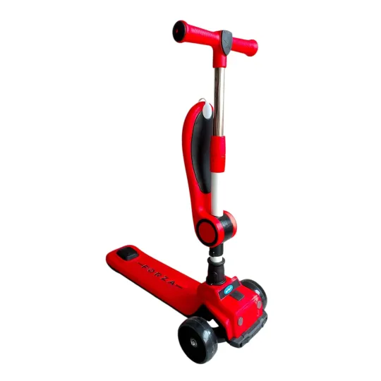 MONOPATIN PRIORI PLEGABLE MUSICAL ROJO