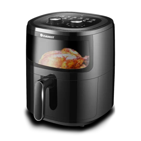 Freidora Everest de aire caliente 1500W 5 lts
