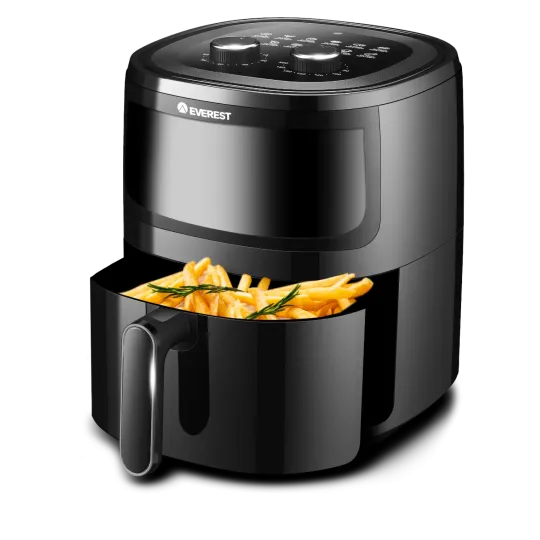 Freidora Everest de aire caliente 1500W 5 lts