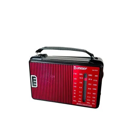 RADIO UNISEF AM/FM U-777 ROJA