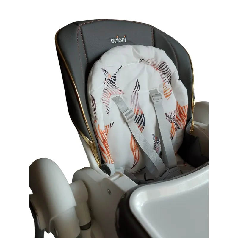 SILLA DE COMER PRIORI DE LUJO MECEDORA CON RUEDAS