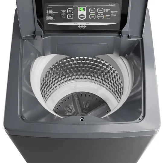 Lavarropa Carga Superior Drean 6,5 Kg Gris CONCEPT NEO FUZZY 658 G