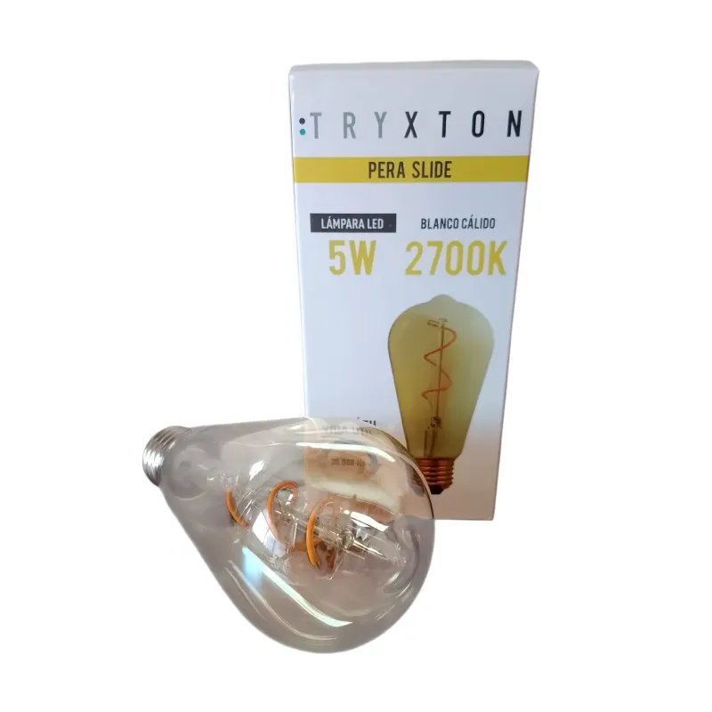 FOCO LED TRYXTON VINTAGE PERA SLIDE 5W AMBAR