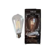 FOCO LED YARLUX VINTAGE PERA 8W CLARAS FRIO