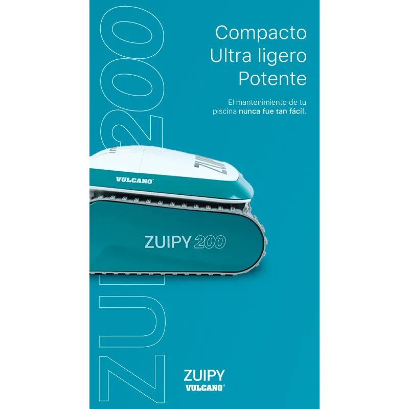 ROBOT PARA PISCINAS ZUIPY200 DE VULCANO