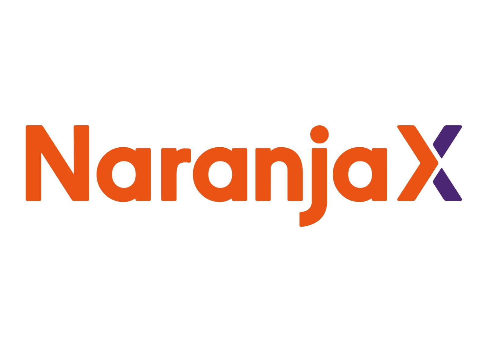 TARJETA NARANJA con NARANJA X